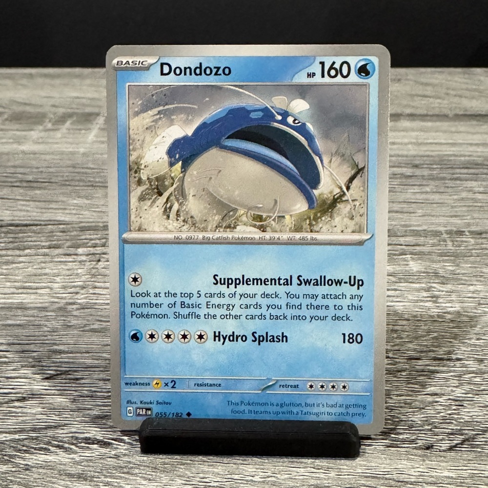 Pokémon | Paradox Rift #055/182: Dondozo (2023) - Collectible Trading Card